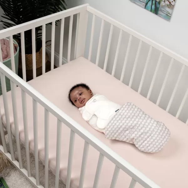 INGENUITY Zavinovačka bavlněná ulitka celoroční SwaddleMe™ Dream Wave 0m+