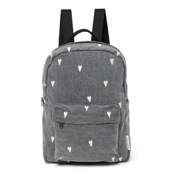 STUDIO NOOS - Denim Midi BACKPACK - batôžtek s predným vreckom
