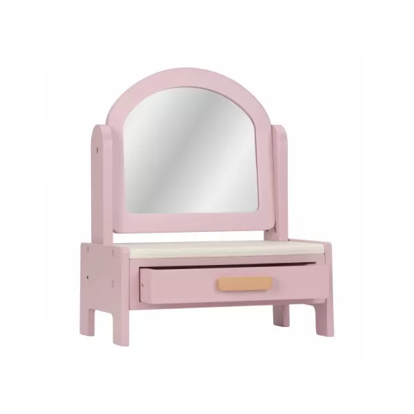 Little Dutch Toaletní stoleček dřevěný Pink