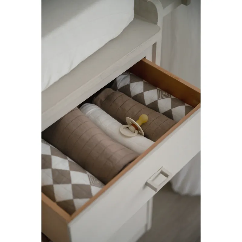 LODGER Swaddler Solid Matcha 3balení 70 x 70 cm