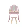 Little Dutch Toaletní stolek s židličkou dřevěný Pink