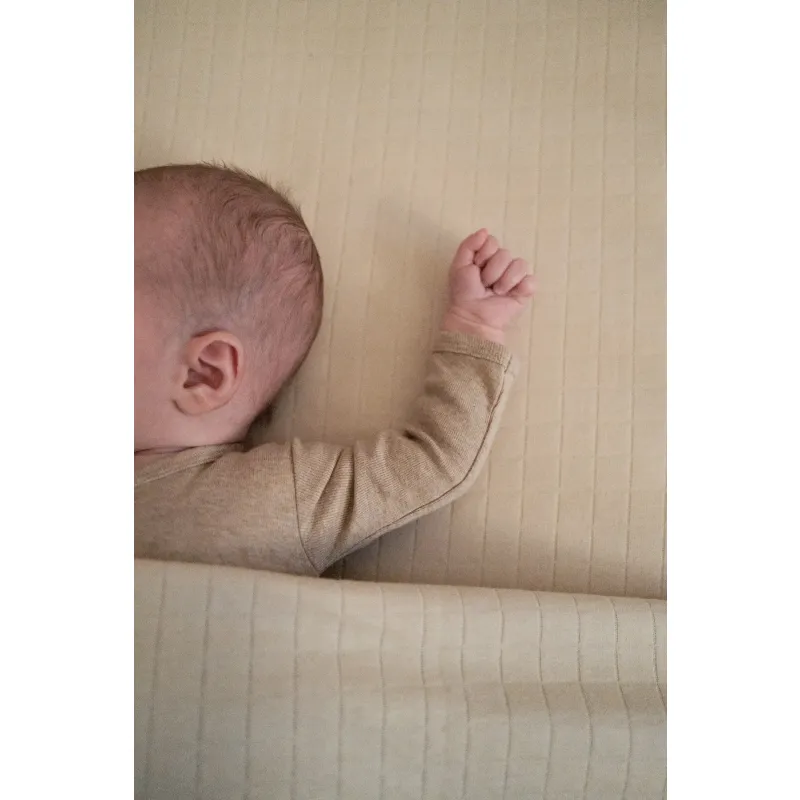 LODGER Body s dlouhým rukávem Melange Beige vel. 62