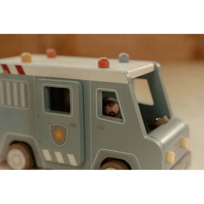 Little Dutch Policejní dodávka dřevěná