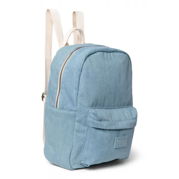 STUDIO NOOS - Denim Midi BACKPACK - batůžek s přední kapsou