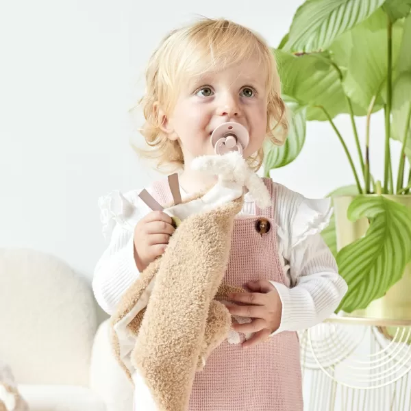 NATTOU Mazlíček plyšový maxi Teddy medvídek 28 x 28 cm, 0m+