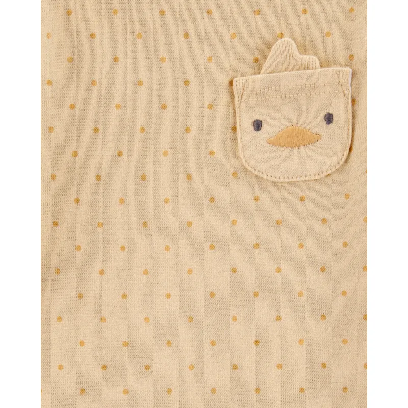 CARTER'S Body dlouhý rukáv Character Pocket holka 4ks NB, vel. 56