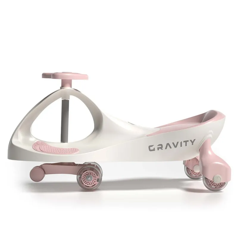 Milly Mally Dětské gravitační odrážedlo Gravity cream pink