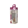 NIP Láhev kojenecká sklo,široká,silkon-S,240ml,0m+,uni