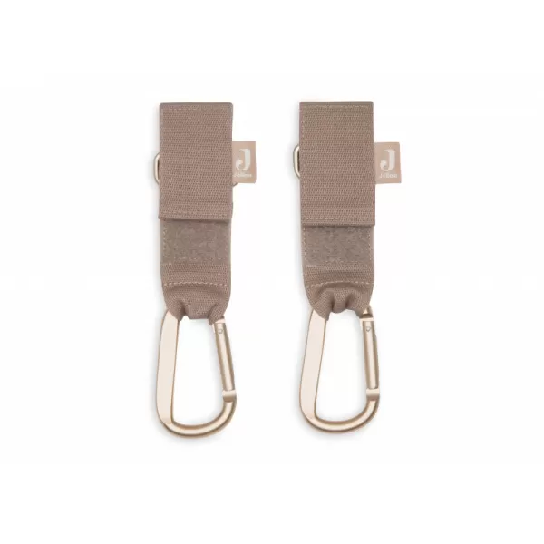 Jollein Úchyty na kočárek Milky Coffee