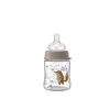 NIP Láhev kojenecká sklo,široká,silkon-S,120ml,0m+,uni
