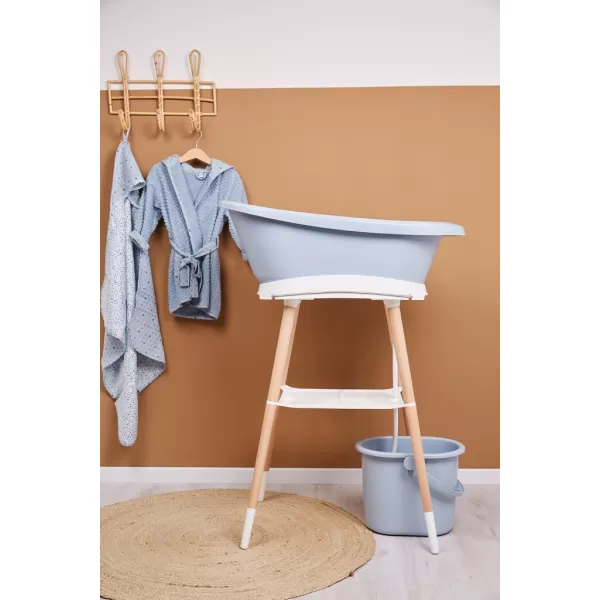 Bebe-Jou Koupací sada Sense 7 dílná s textilním košíkem