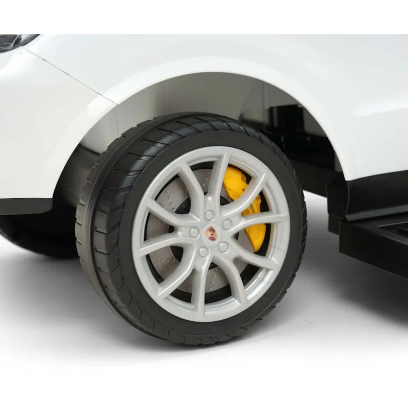 Milly Mally Dětské odrážedlo s vodící tyčí Porsche Cayenne white