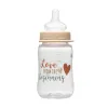 NIP Láhev kojenecká PP,široká,silikon-M,260ml,0m+,uni