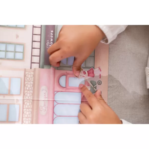 Little Dutch Knížka se samolepkami Nakupování Rosa