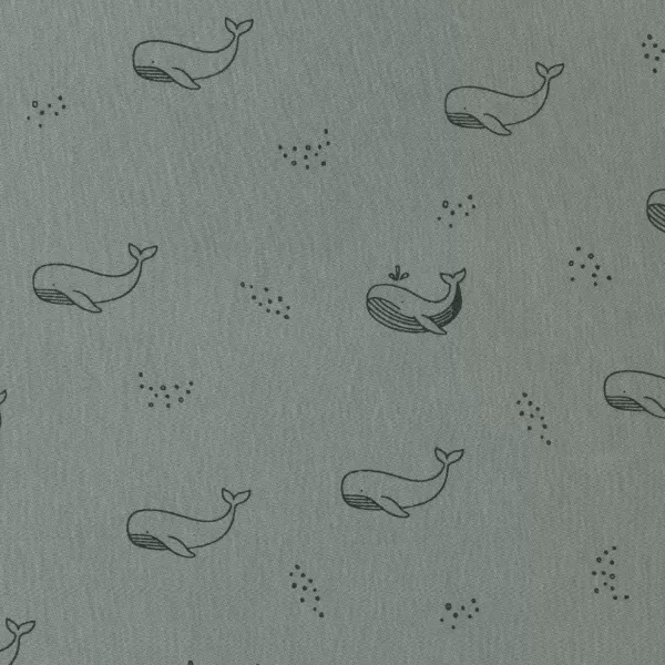 Fillikid Dětský overal na spaní celoroční whale green vel. 80