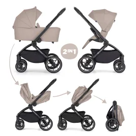 PETITE&MARS Kočárek kombinovaný SCOUT 3v1 Soft Mousse s Core Pro i-Size