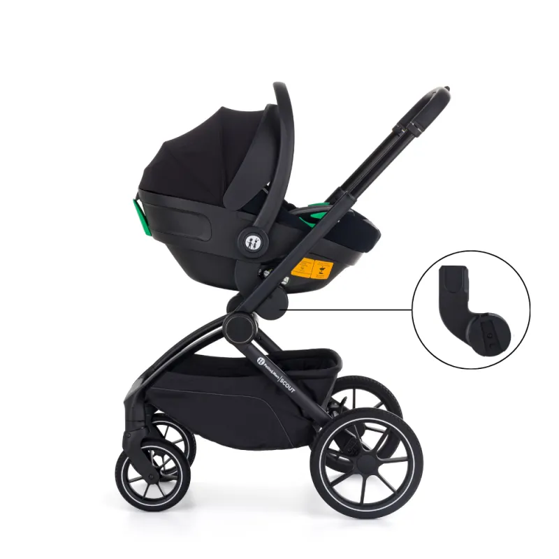 PETITE&MARS Kočárek kombinovaný SCOUT 3v1 Soft Mousse s Core Pro i-Size