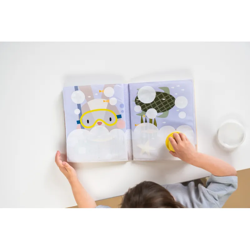 Taf Toys Kouzelná knížka s malováním vodou