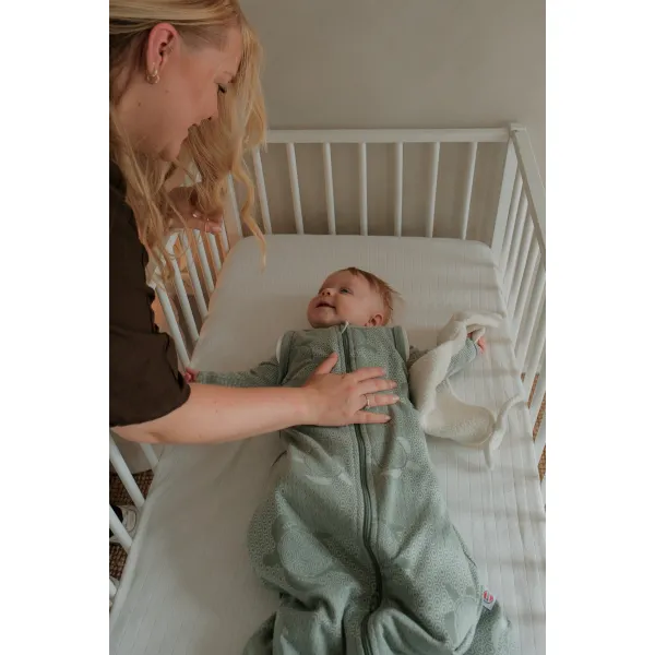 LODGER Spací pytel s rukávy Matcha vel. 86/98