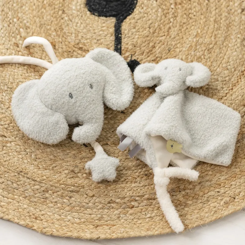NATTOU Hračka hudební Teddy slůně 16 cm, 0m+
