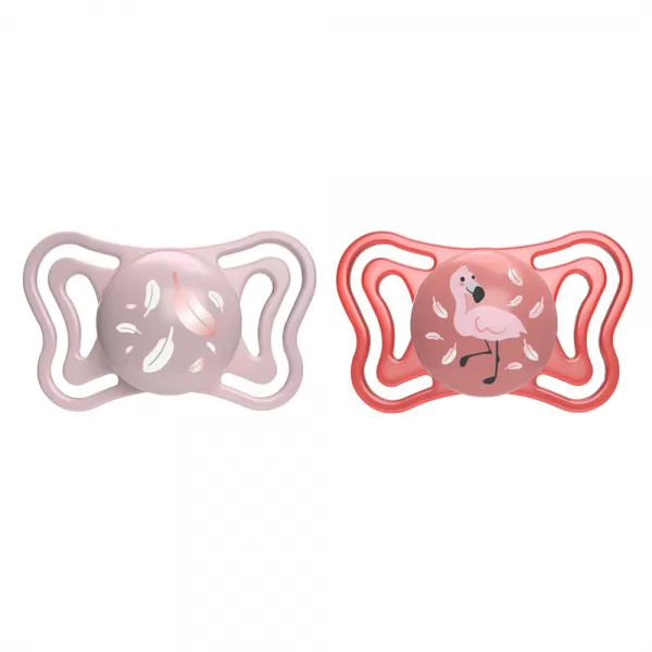 CHICCO Šidítko Physio Light silikonové 6-16m, 2 ks