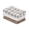 LODGER Swaddler Solid Matcha 3balení 70 x 70 cm