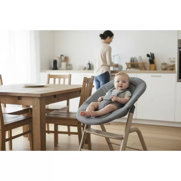 Zopa Set židlička Inspira + novorozenecký set + houpací základna