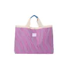 STUDIO NOOS - Poplin BEACH BAG - plážová taška| Rasberry Striped