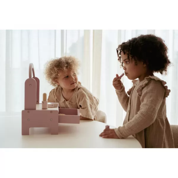 Little Dutch Toaletní stoleček dřevěný Pink