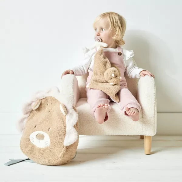 NATTOU Mazlíček plyšový maxi Teddy medvídek 28 x 28 cm, 0m+