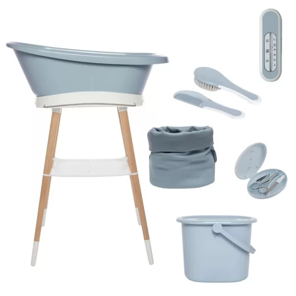 Bebe-Jou Koupací sada Sense 7 dílná s textilním košíkem