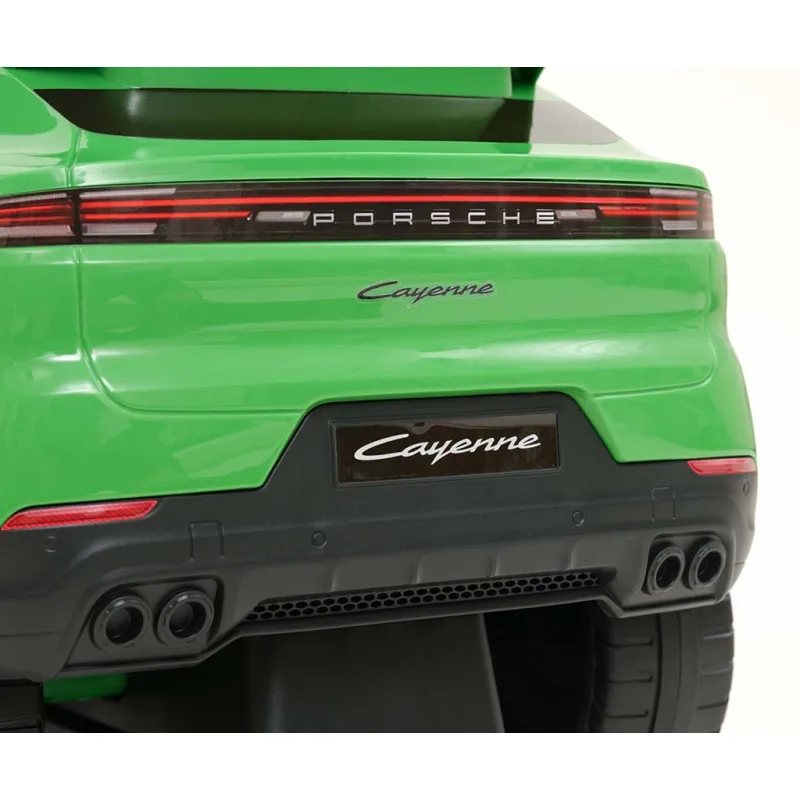 Milly Mally Dětské odrážedlo s vodící tyčí Porsche Cayenne green