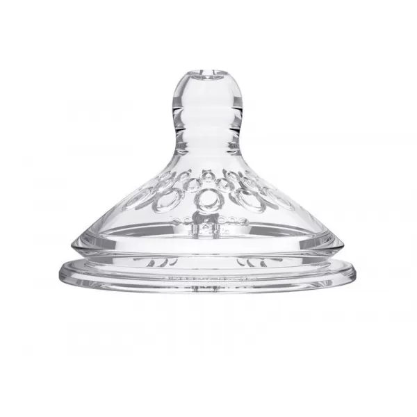 BABYONO Dudlík antikolikový rychlý průtok L Natural Nursing 2 ks 6m+