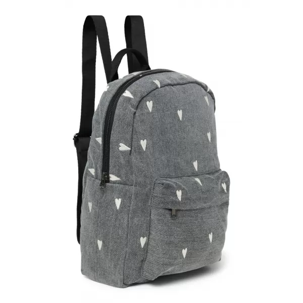 STUDIO NOOS - Denim Midi BACKPACK - batôžtek s predným vreckom
