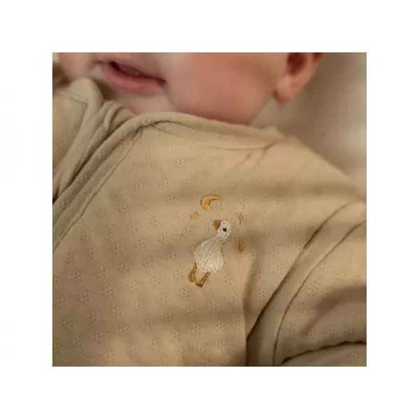 Little Dutch Spací pytel s oddělitelnými rukávy 90 cm Newborn Naturals