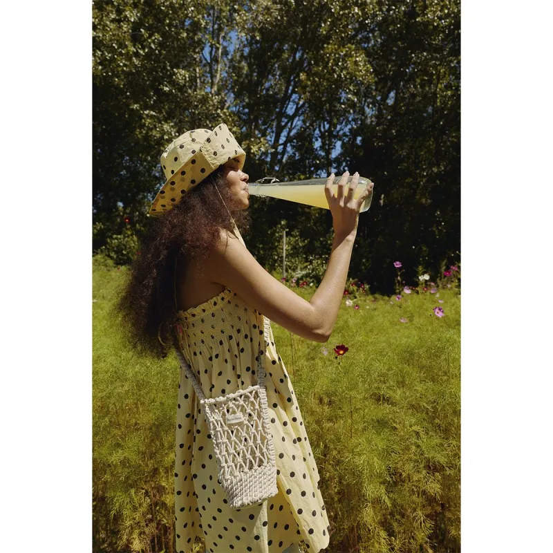 STUDIO NOOS - MACRAME BOTTLE BAG | Natural