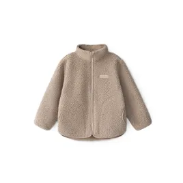 LEOKID Fleecová bunda Theo Almond Milk vel. 134