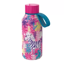 Quokka Nerezová termoláhev Solid Kids s poutkem 330 ml