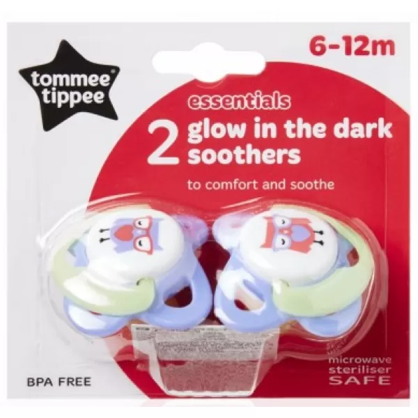 Tommee Tippee Šidítko latex ortodontické 2 ks 6-12m Basic