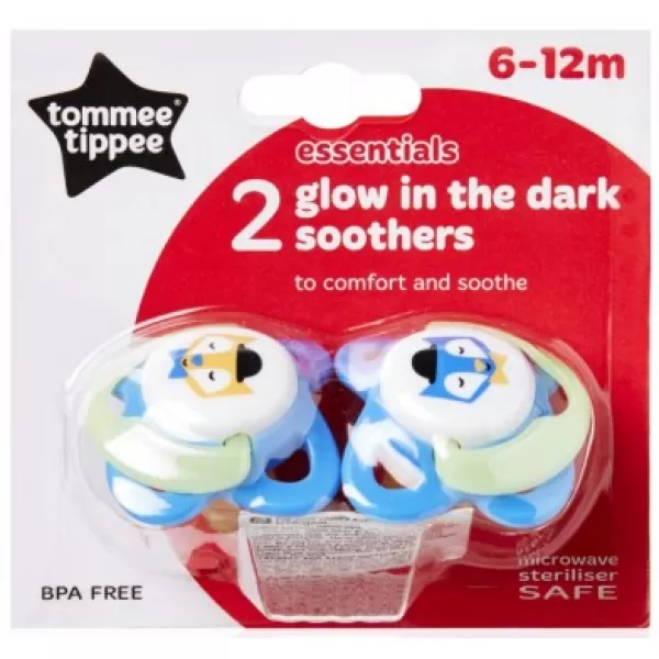 Tommee Tippee Šidítko latex ortodontické 2 ks 6-12m Basic