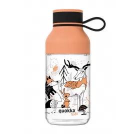 Quokka Plastová láhev Ice Kids s poutkem 430 ml