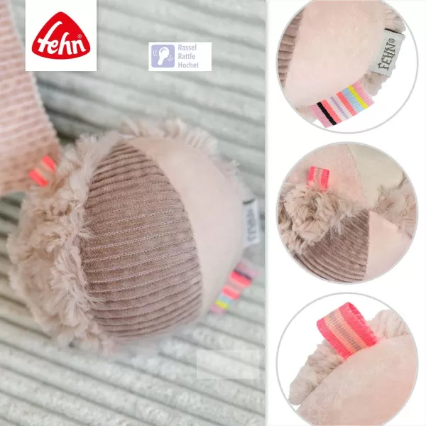 Baby Fehn Chrastící balón plameňák, Pink