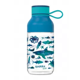 Quokka Plastová láhev Ice Kids s poutkem 430 ml