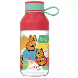Quokka Plastová láhev Ice Kids s poutkem 430 ml