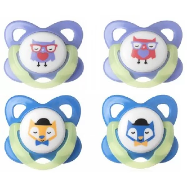 Tommee Tippee Šidítko latex ortodontické 2 ks 6-12m Basic