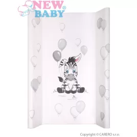 New Baby Přebalovací podložka Zebra bílá 80x50
