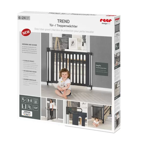 Reer Zábrana Trend DesignLine na dveře / schodiště dřevěná