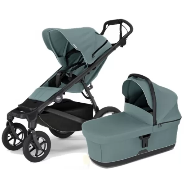 Thule Urban Glide 4-wheel + Bassinet + Maxi Cosi