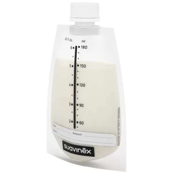 Suavinex Sáčky pro skladování mateřského mléka ZERO - 20 ks