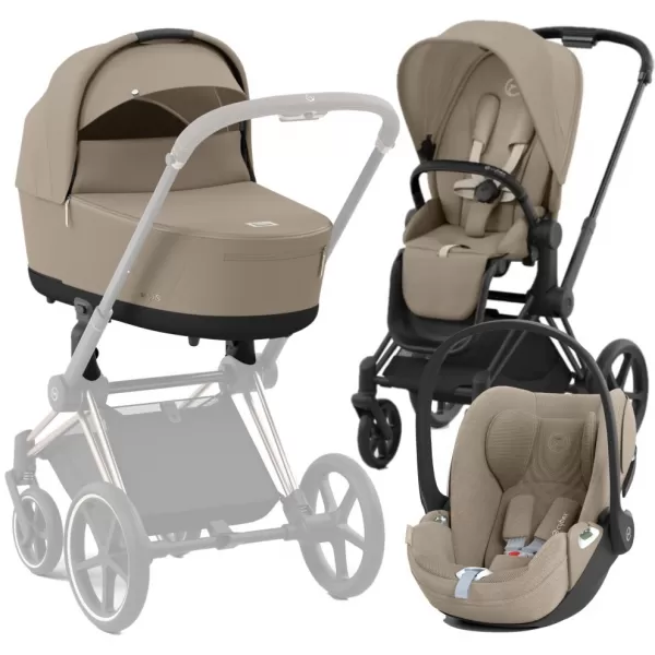 CYBEX Rám Priam 4.0, Seat Pack, Lux Carry Cot + Cloud T i-Size Plus